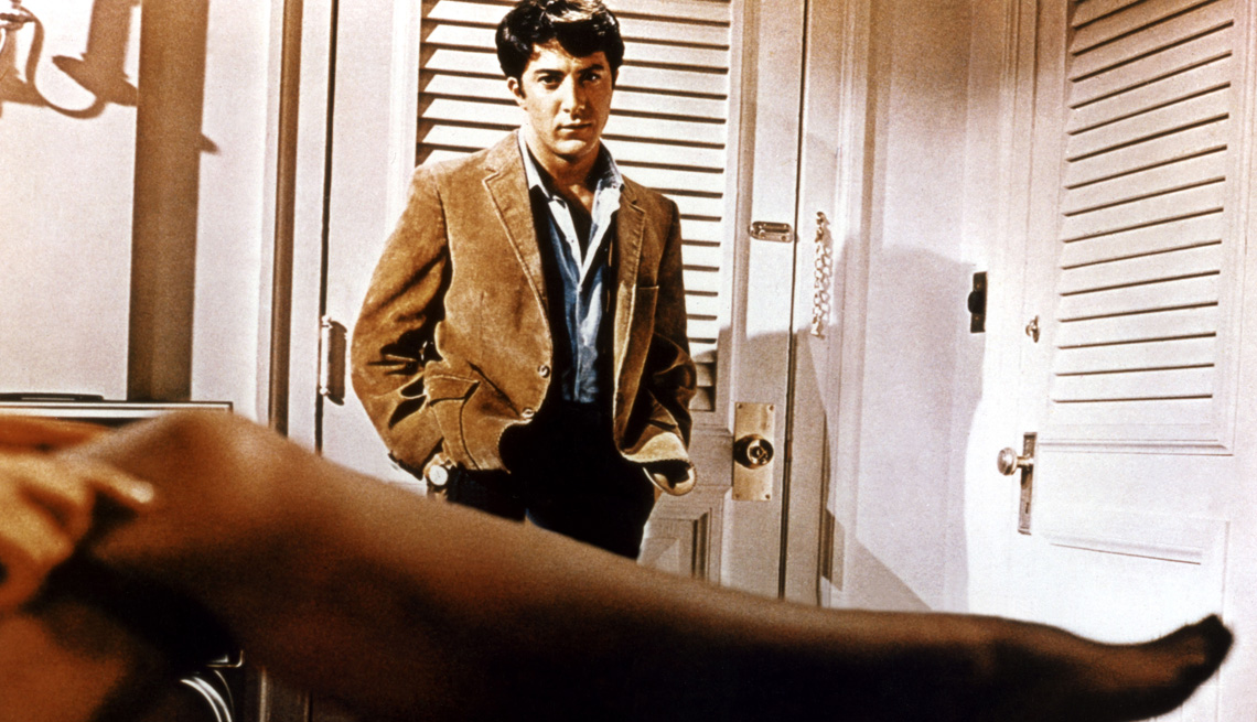 Movie Clip From The Graduate Starring Actors Dustin Hoffman And Anne Bancroft, AARP Entertainment, Essential Boomer Movies