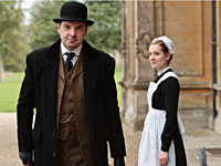 Brendan Coyle as John Bates and Joanne Froggatt as Anna Bates in Downton Abbey