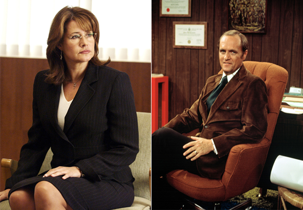 Jennifer Melfi (Lorraine Bracco - izquierda) y Bob Hartley (derecha) - Doctores favoritos de TV.