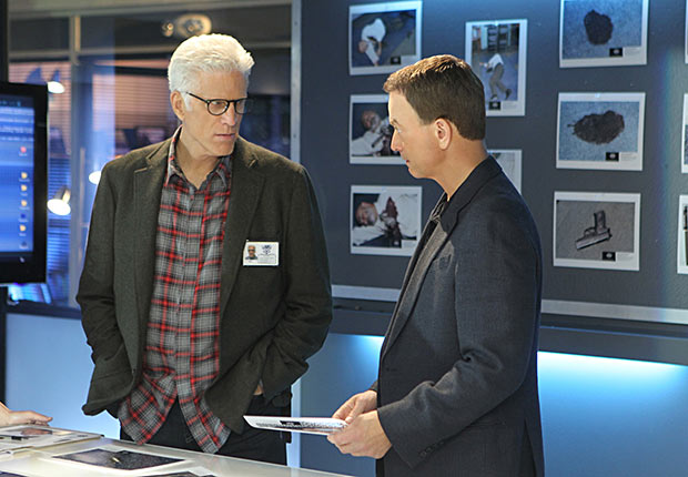 Ted Danson and Gary Sinise in CSI