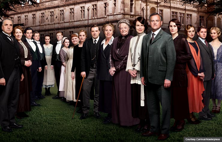 The cast of Downton Abbey. (Courtesy Carnival/Masterpiece)
