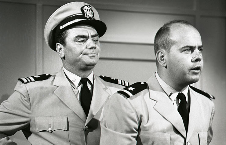 Tim Conway played Parker with Ernest Borgnine in the TV show, McHale's Navy.
