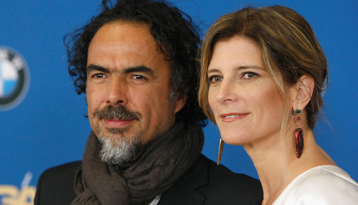 Alejandro González Iñárritu y María Eladia Hagerman