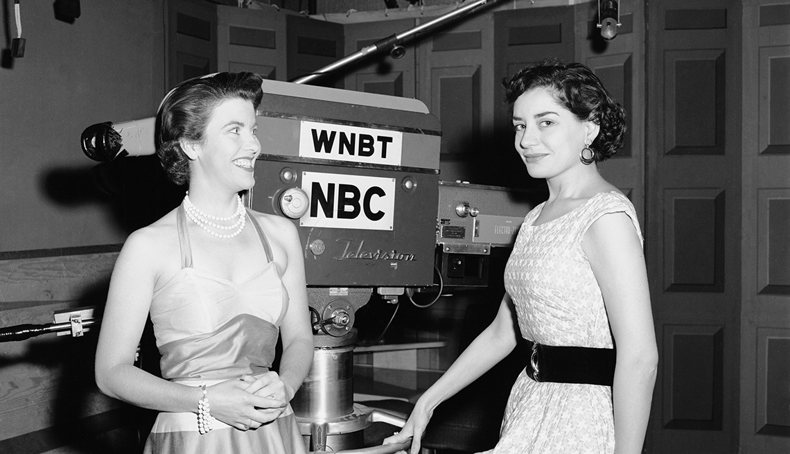 Entrevistas famosas de Barbara Walters - Cuando empezaba su carrera en 1953