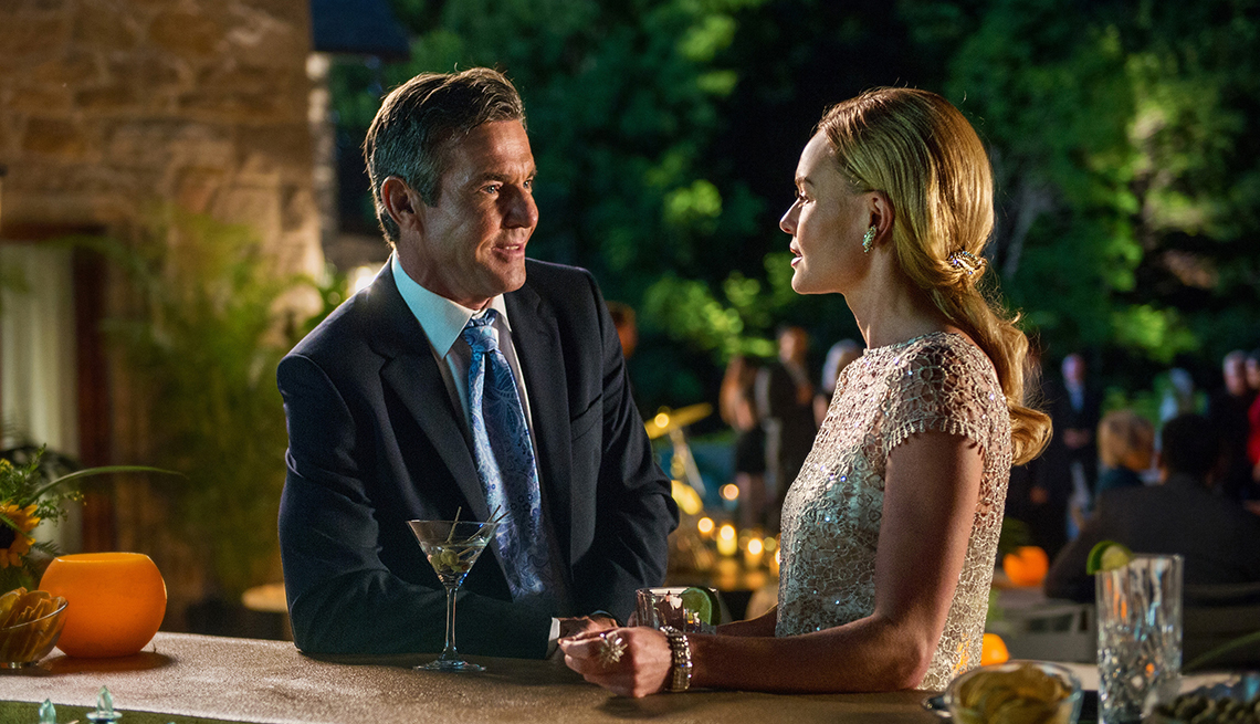 Dennis Quaid and Kate Bosworth in 'The Art of More'