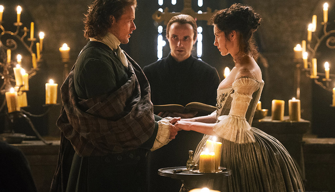 12 series de TV perfectas para mirar en maratón - 'Outlander'