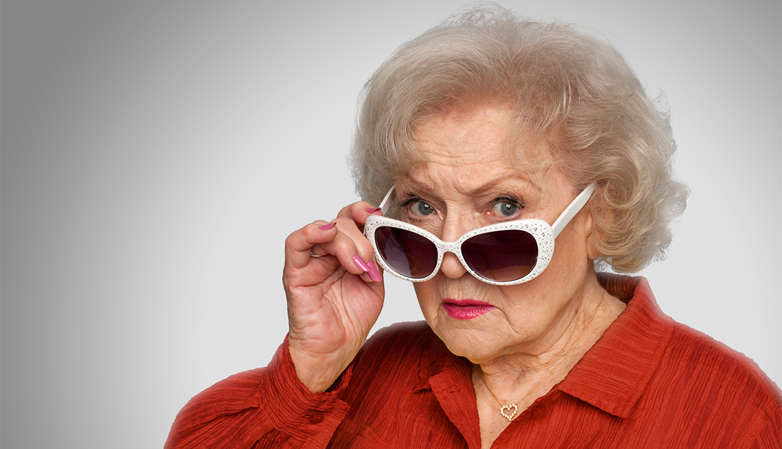 TV's Golden Girl, Betty White, wants you to embrace your age in a ...