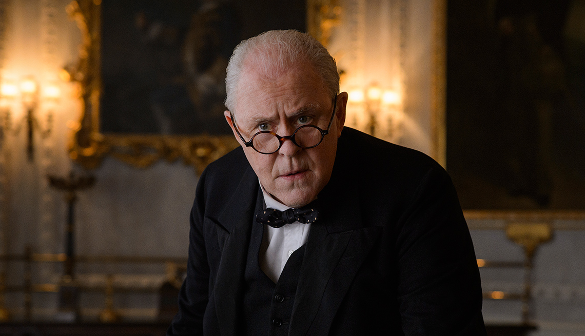 John Lithgow as Winston Churchill in 'The Crown'