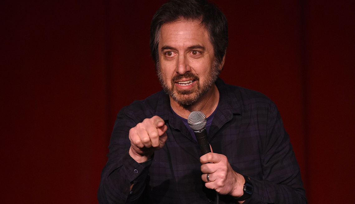 Ray Romano performs at an event
