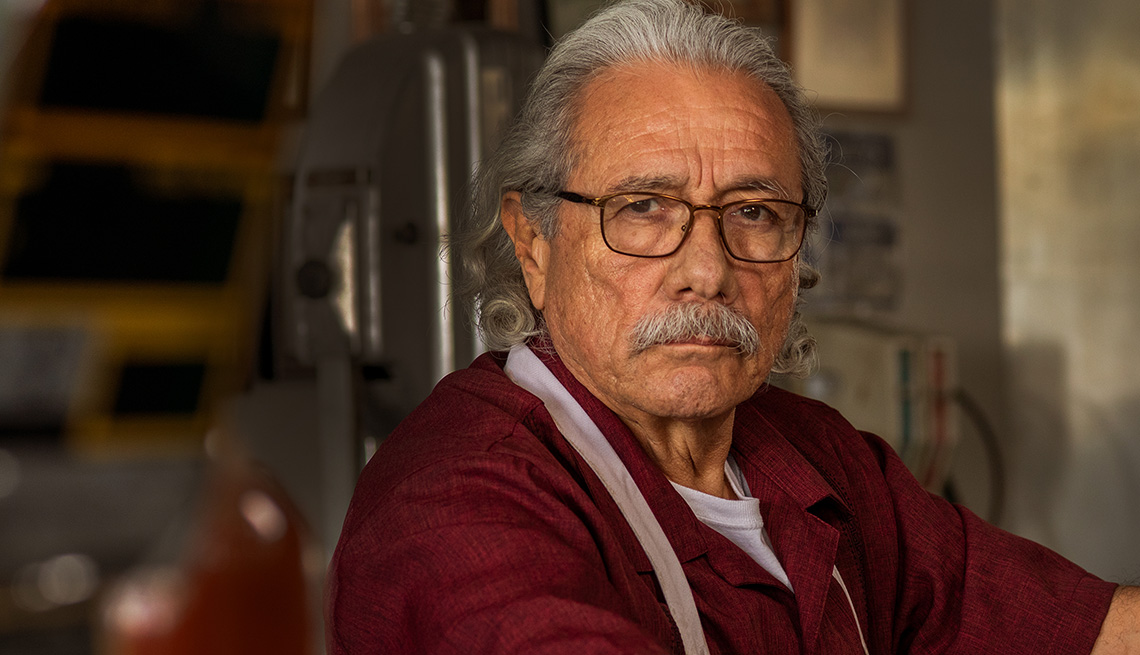 Edward James Olmos in the TV series Mayans M.C.
