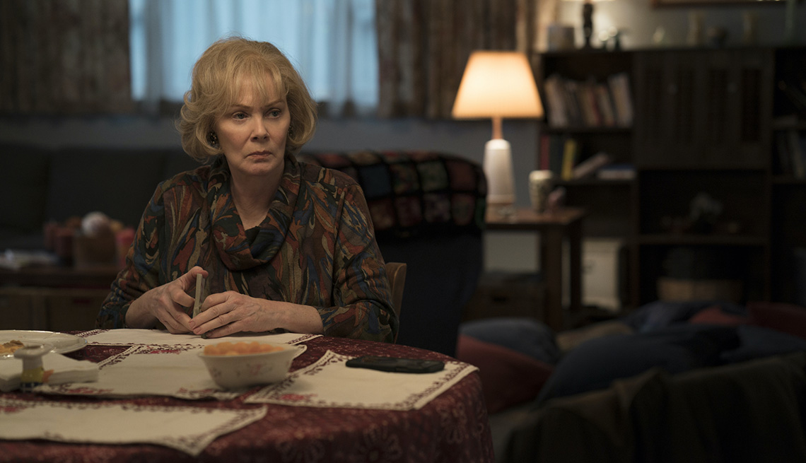 Jean Smart in a scene from the HBO limited series Mare of Easttown