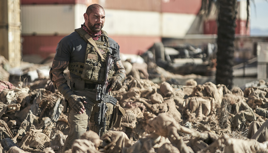 Dave Bautista stars in the Netflix film Army of the Dead