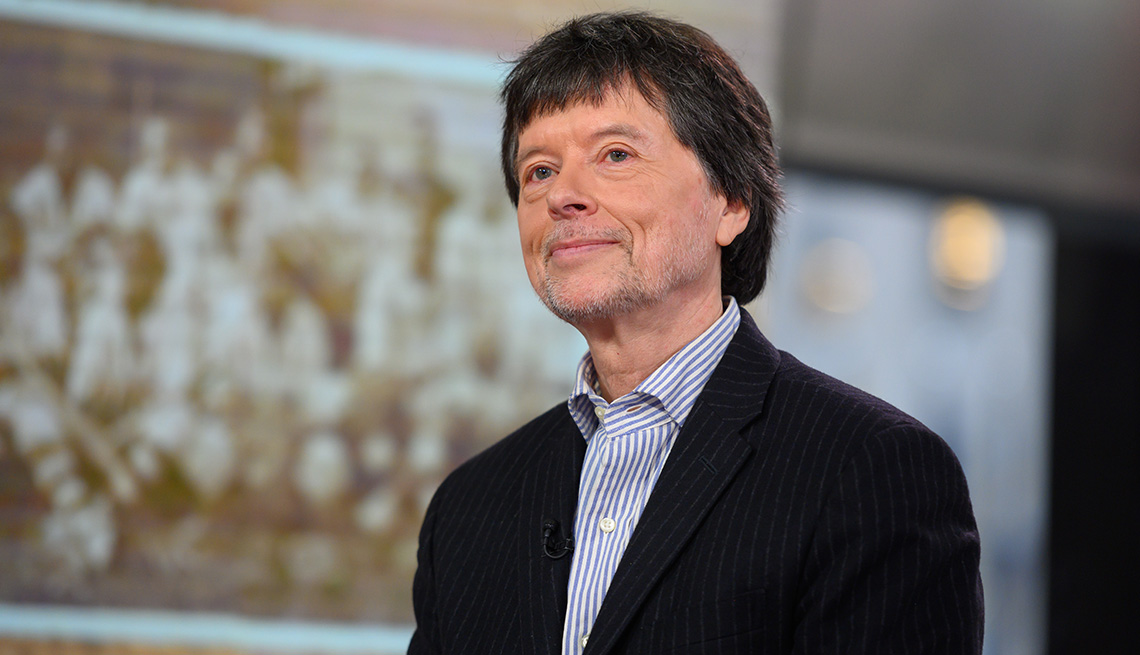 Director Ken Burns appears on the Today show