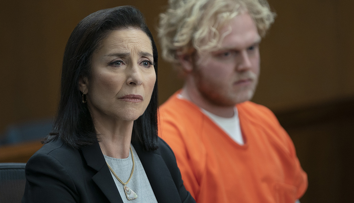 mimi rogers in a scene from the show bosch