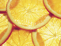 oranges contain fiber