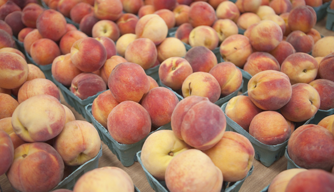 Boxes Of Fresh Peaches, Spend More On These Foods