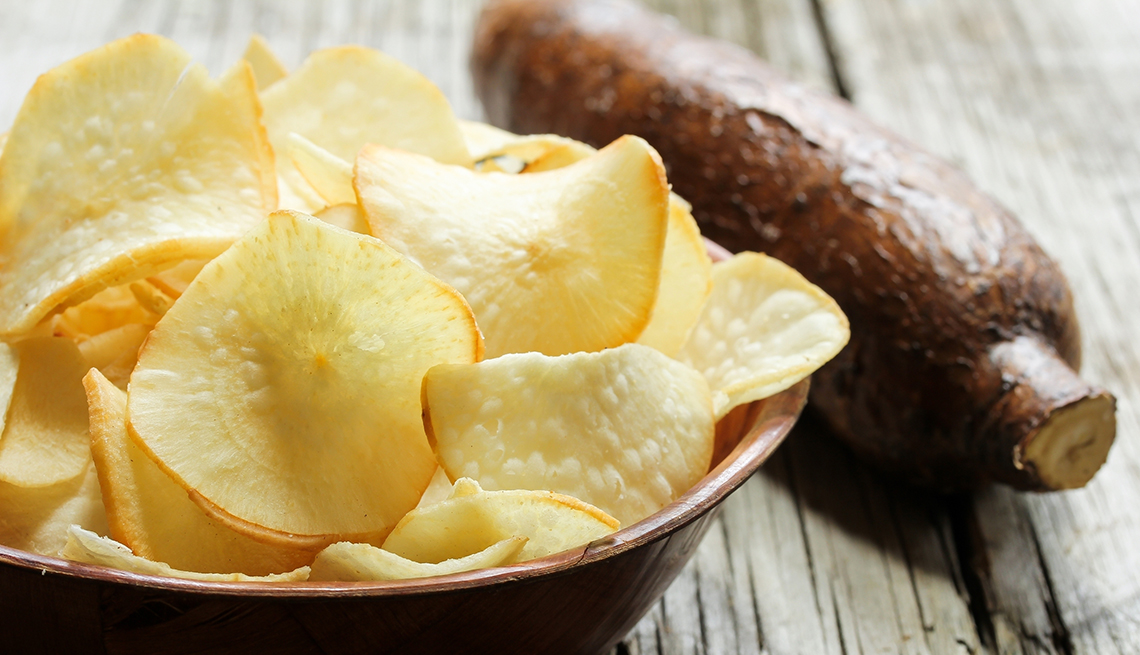 Vegetales que puedes convertir en chips saludables