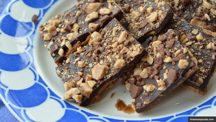 pam anderson family reunion salted toffee bars recipe