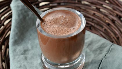 Pam Anderson: Tres recetas saludables - Chocolate Caliente