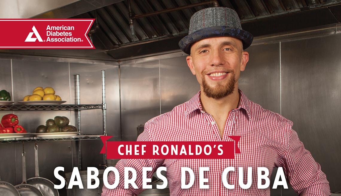 Carátula del libro Chef Ronaldo's Sabores de Cuba
