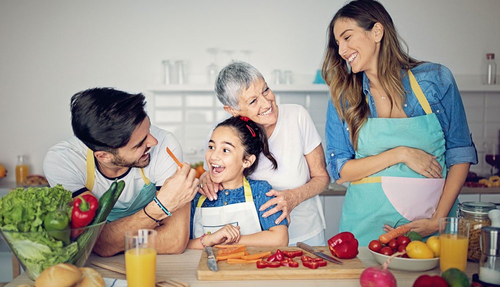 10 recetas para preparar con tu familia