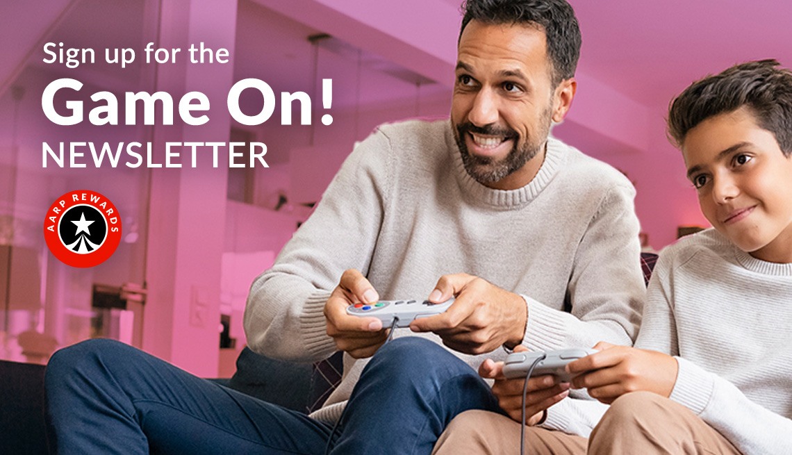 Game On! Newsletter Sign up with Rewards Badge