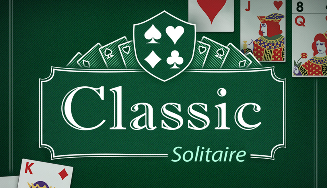 classic solitaire promo game art