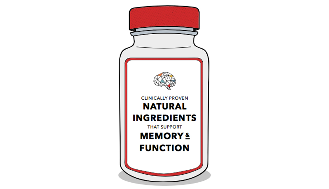 Supplements bottle graphic