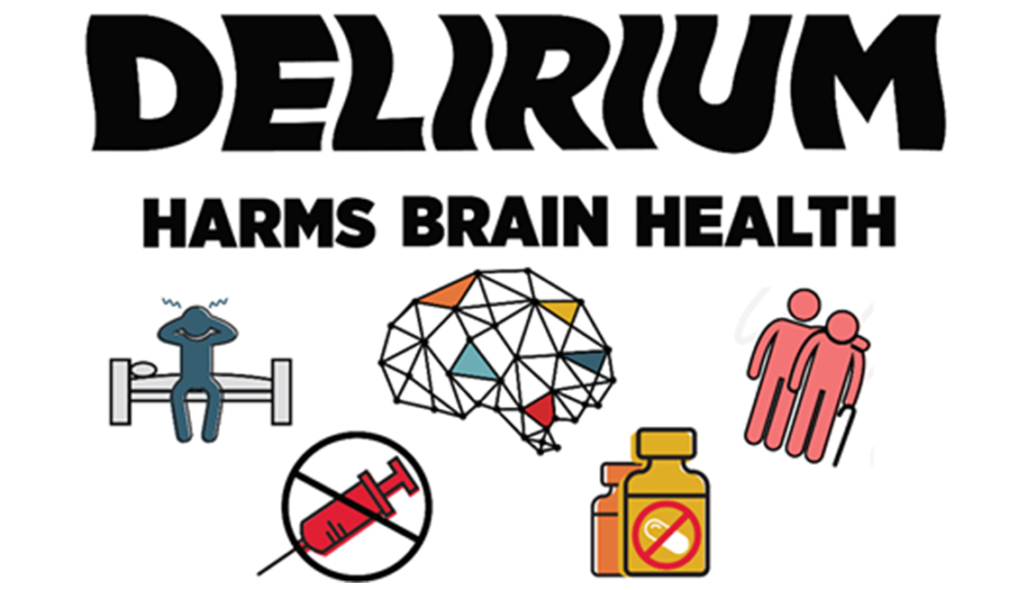 Infographic: Delirium Harms Brain Health