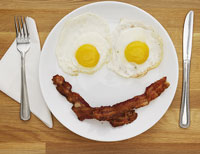 Bacon and Eggs are part of a ketogenic diet