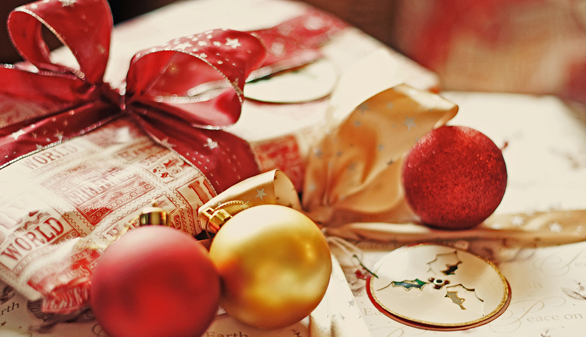 Regalo y decoración de navidad