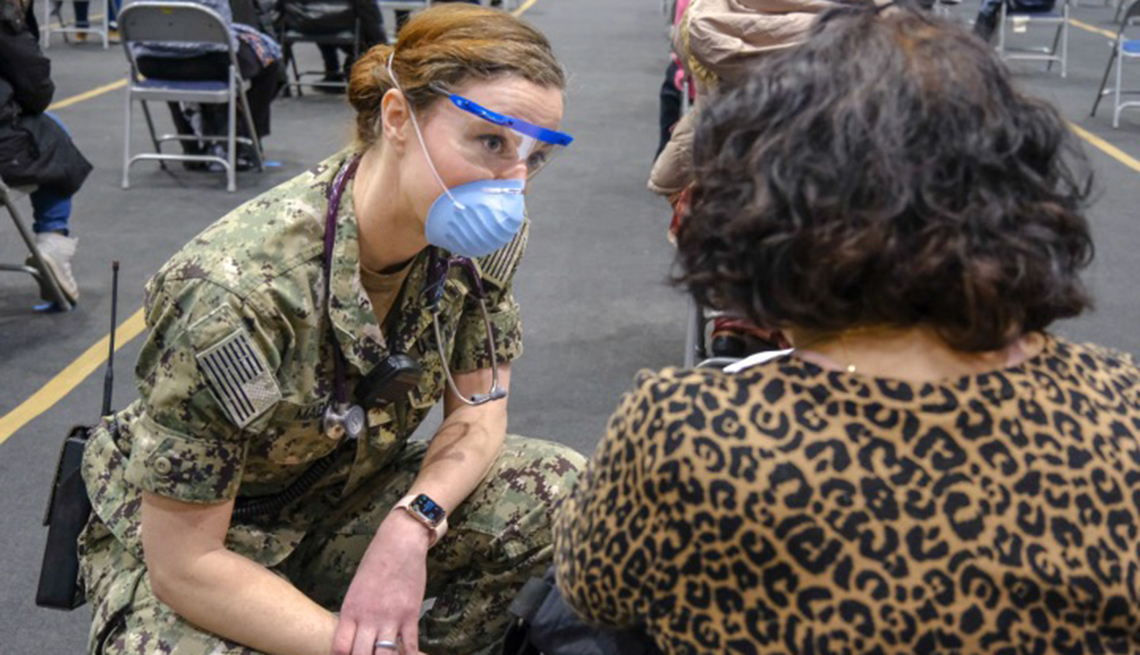 Military Helps With COVID-19 Vaccination Effort