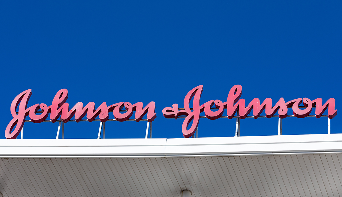 Johnson & Johnson building sign