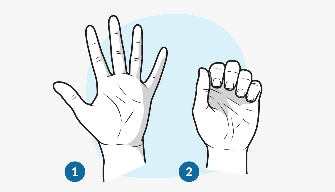 Ejercicios para las manos que previenen la artritis