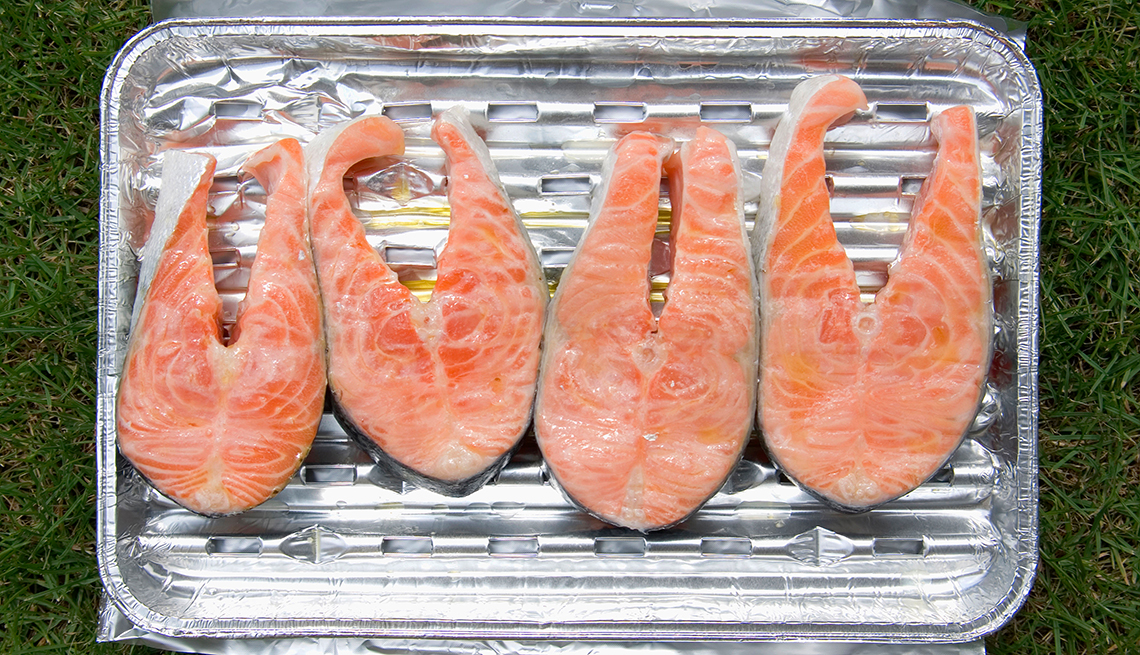 Filetes de salmón