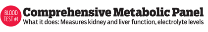 Comprehensive Metabolic Panel - Measures kidney and liver function, electrolyte levels