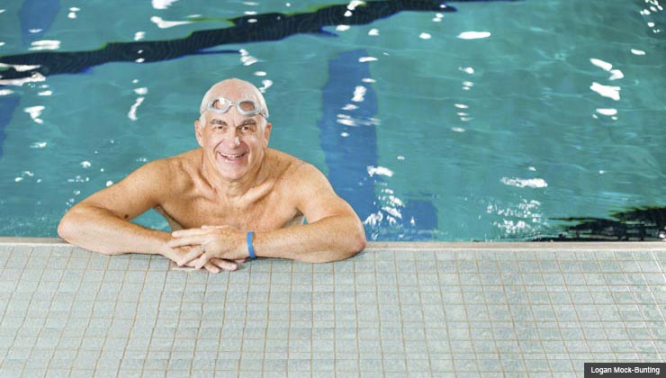 Jim Toedtman, swimming saved my life