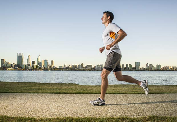 Fitness Flash High Intensity Training Health Benefits Diabetes Risk Lower Run City Skyline