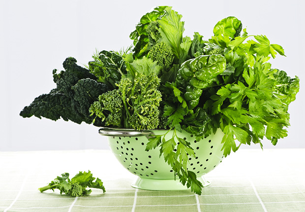 Dark Leafy Greens, Foods That Reduce Stress