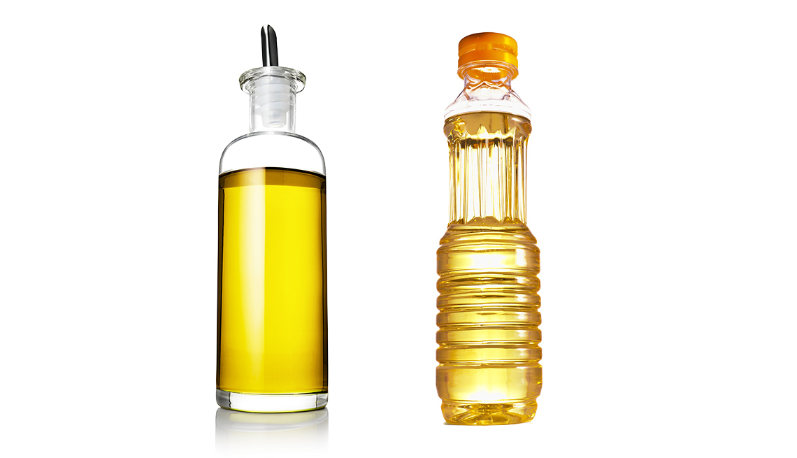 aceite de oliva versus aceite de soya
