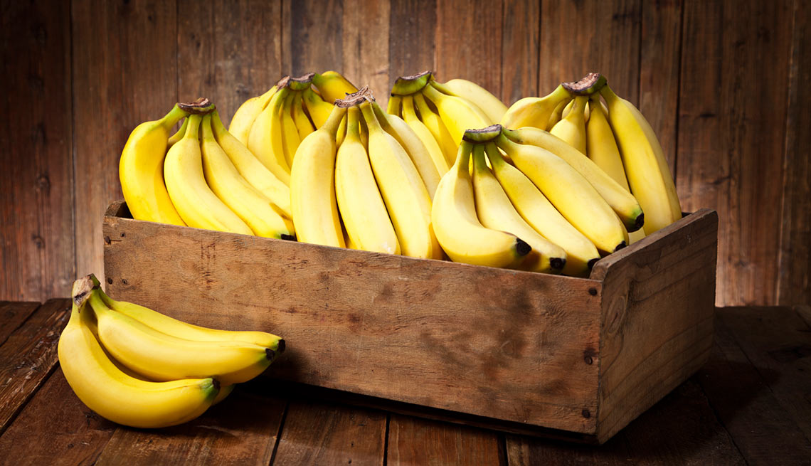 Bananas - Frutas y vegetales que podrían causar alergias