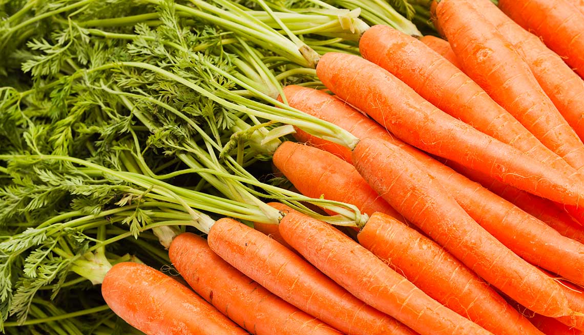 Zanahorias - Frutas y vegetales que podrían causar alergias