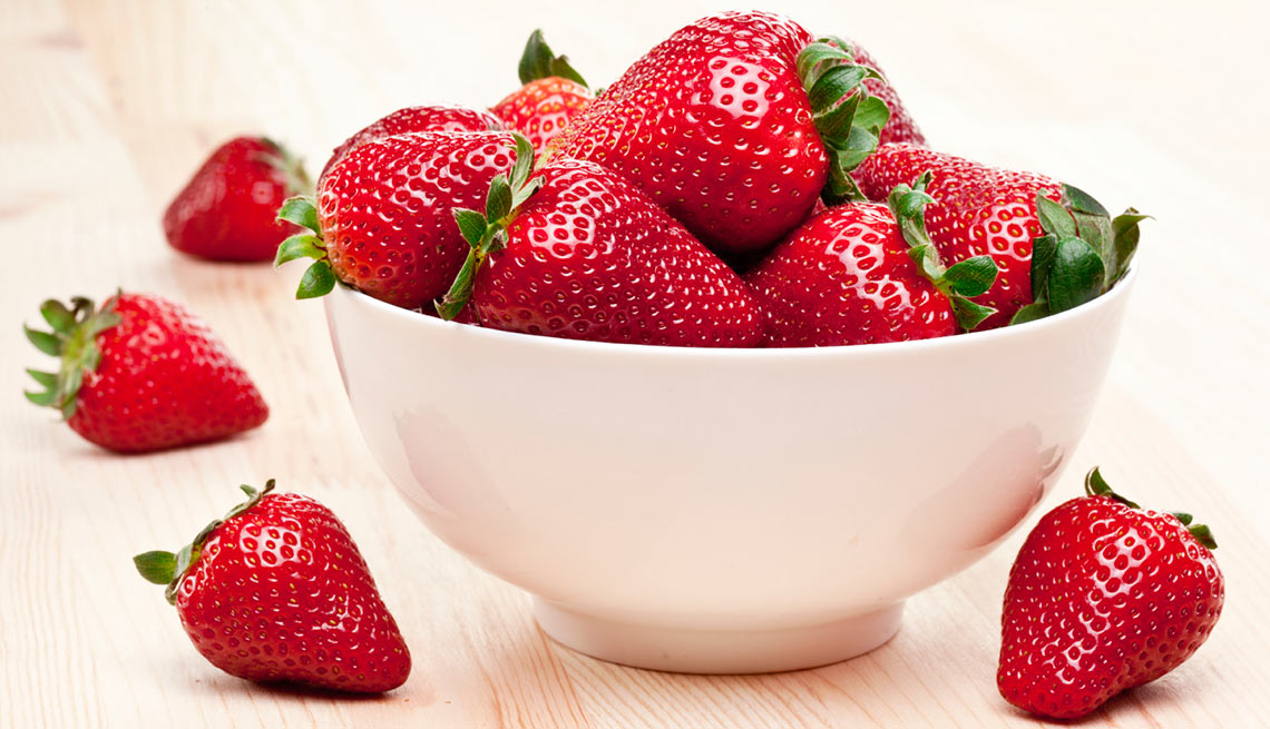 Fresas - Frutas y vegetales que podrían causar alergias