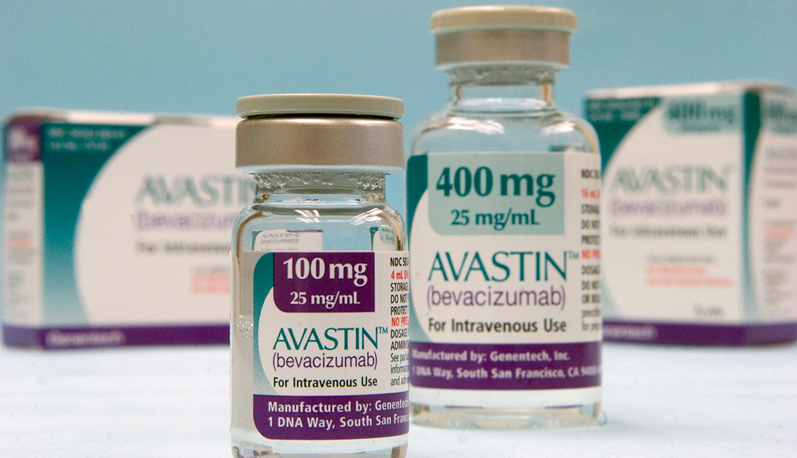 Frascos del medicamentos Avastin