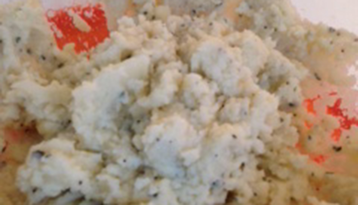 Mashed cauliflower, Thanksgiving Recipes and Not a Pinch of Guilt