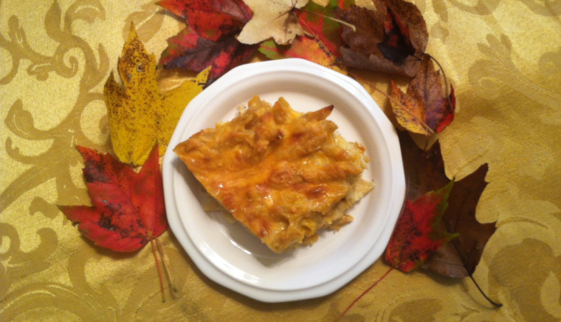 Mac and cheese with leaves, Thanksgiving Recipes and Not a Pinch of Guilt