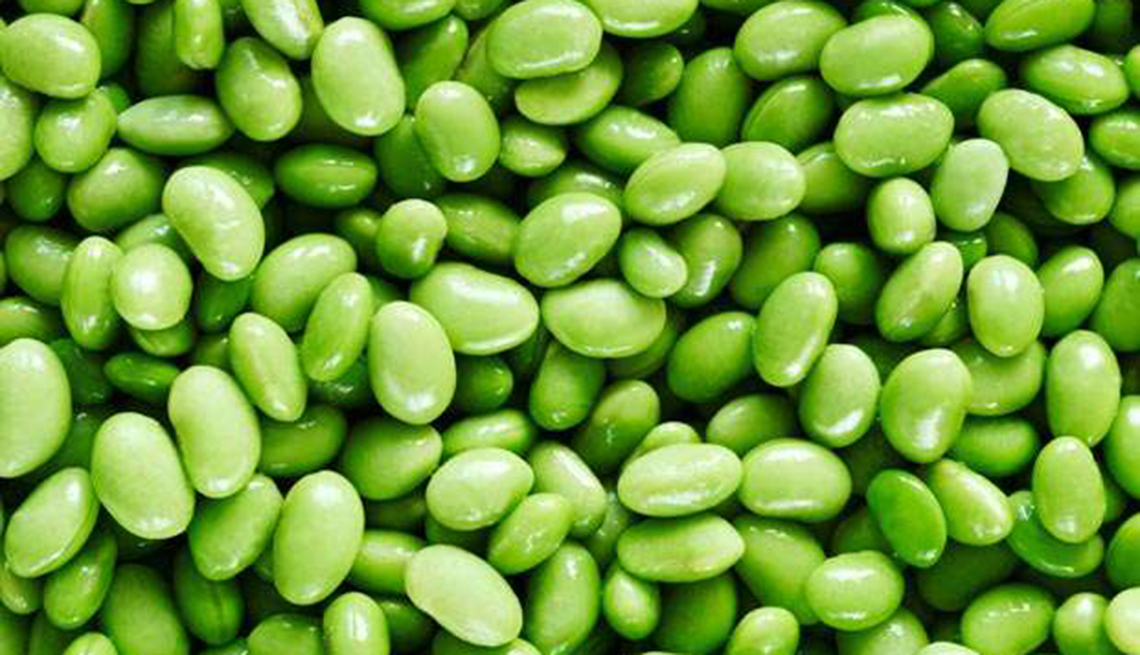 Frijoles de soja verde