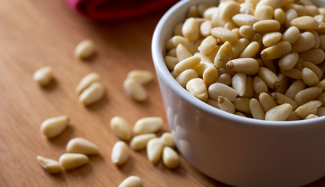 Pine nuts, Fat Busting Fall Foods