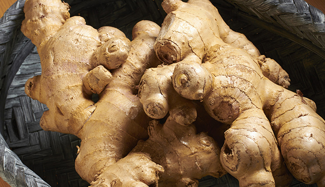 Clumps of raw ginger, 6 Ways to Never Get Sick on Holiday Travel