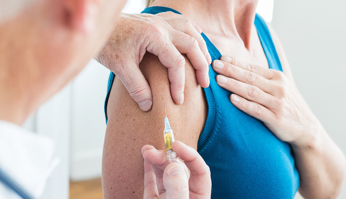 Vaccination Coverage for People 65 & Older 